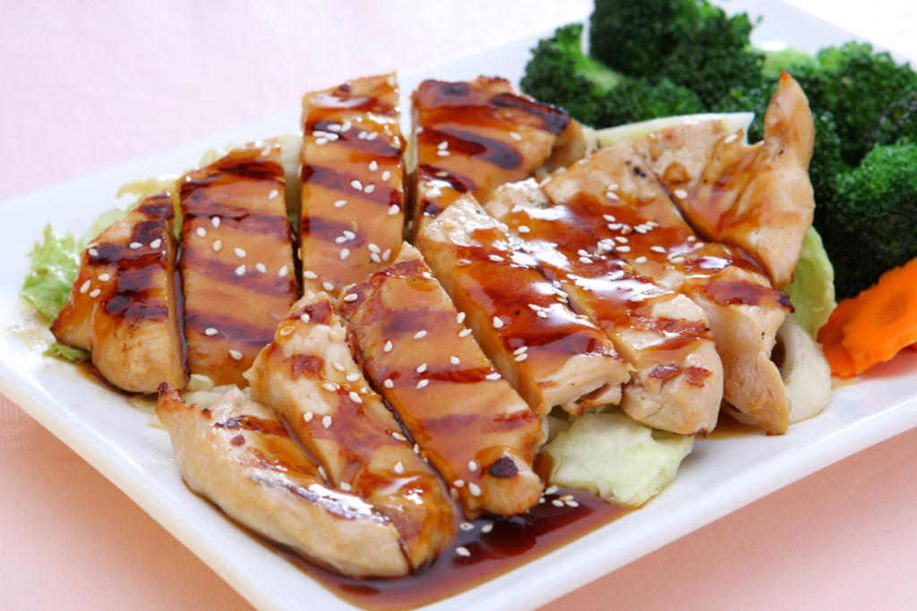 Much Japanese cuisine is healthy, but watch for sauces like teriyaki, high in added sugar. Source: Shutterstock 